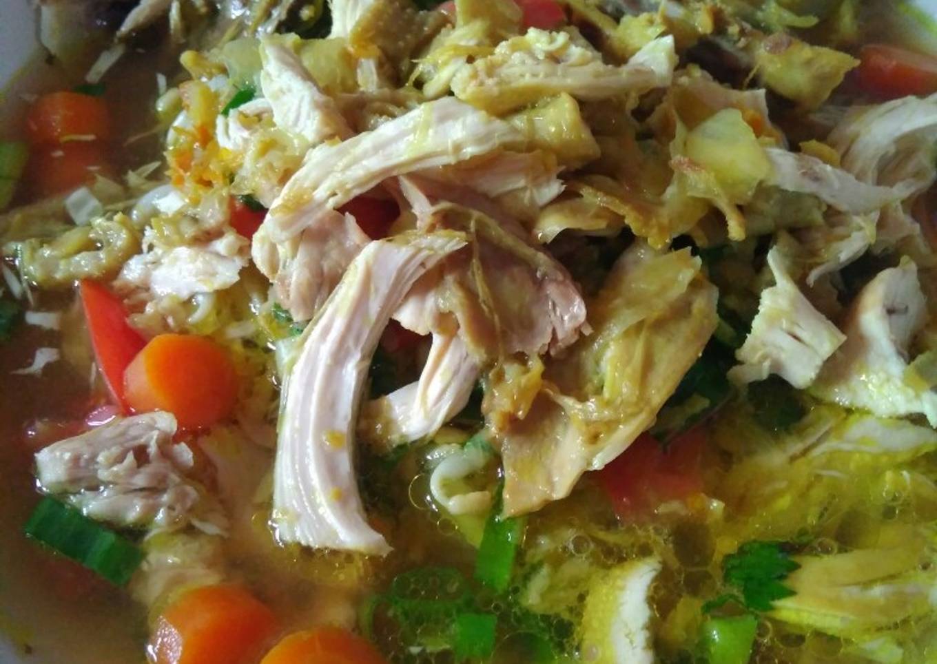 Soto ayam simpel ala ricecooker