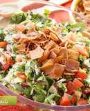Bread and vegetables salad with sumac - fattoush