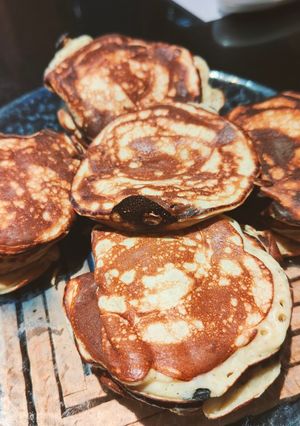 Une photo de Pancakes healthy à la banane