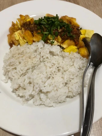 Cara Gampang Menyiapkan Resep Nasi tahu telur (no petis) - menu sarapan yang Enak Banget Anti Ribet, Lezat