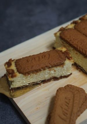 Foto resep Lotus Biscoff NYC Cheesecake