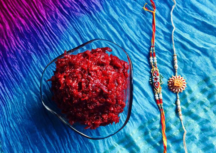 Carrot and Beet Halwa for Raksha Bandhan