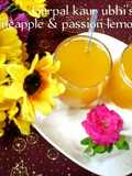 Pineapple & passion lemonade 🍍🍋