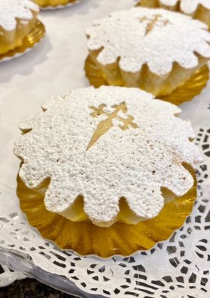 Una foto de Tartitas De Santiago “sin azúcar “