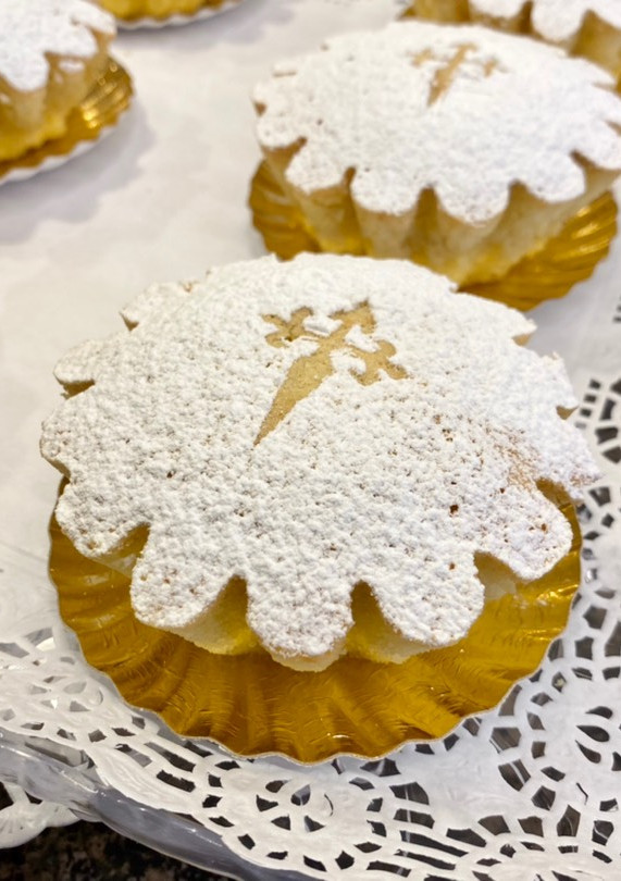 Una foto de Tartitas De Santiago “sin azúcar “