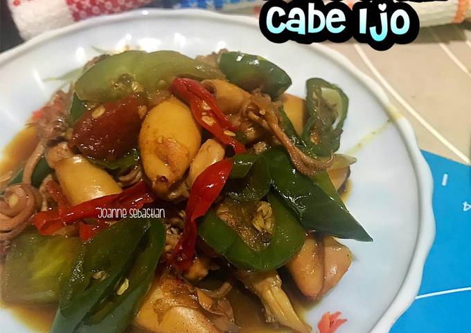 Resep Tumis Cumi Cabai Hijau Oleh Joanne Sebastian Cookpad