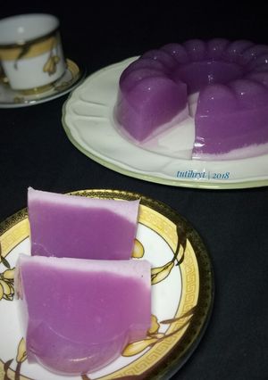 Foto resep Agar agar (air ubi ungu)