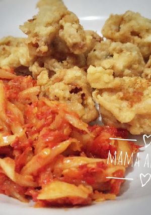Foto resep 50. Sambal Mangga Cumi Goreng Tepung