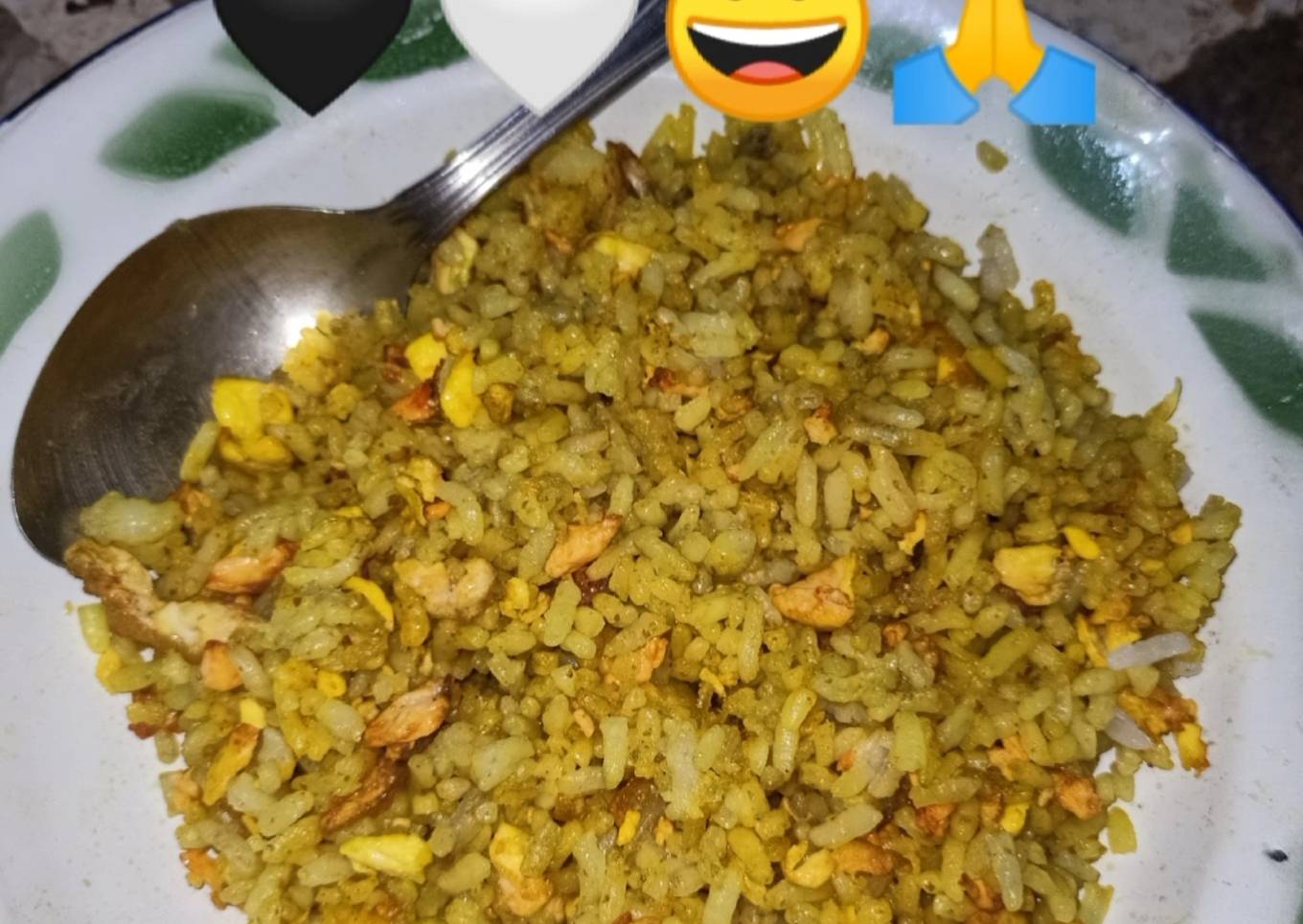 Nasi goreng bubuk kunyit