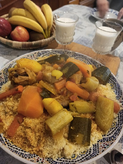 Una foto de Cuscús andalusí