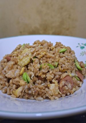 Foto resep Nasi goreng sederhana