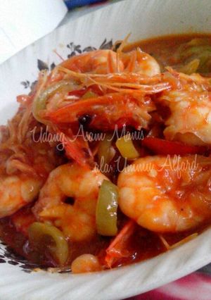 Foto resep Udang Asam Manis ala Ummu Alfard