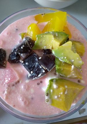 Foto resep Es Campur #elysketo
