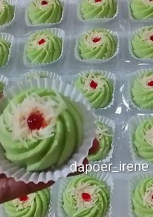 Foto resep Bolu pandan keju