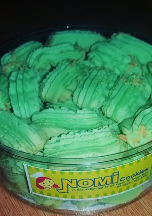 Foto resep Kue kering Sagu pandan keju