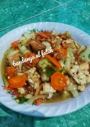 Foto resep Tumis sayur tofu