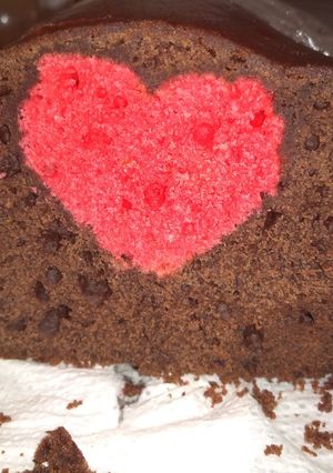 Una foto de Budín "San Valentín"