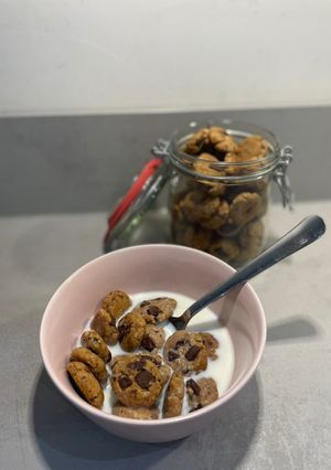 Une photo de Cookies céréales healthy