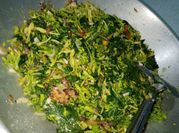 Gambar pucuk ubi dan daun pepaya