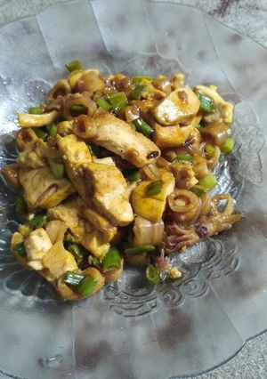 Foto resep Cumi tahu kecap