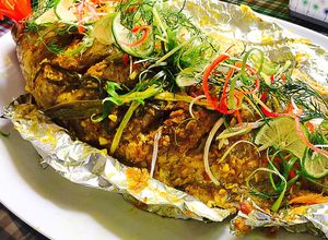 Hình của món Cá nướng giấy bạc 🐟🐠.