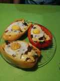 Morrones (pimentón) relleno