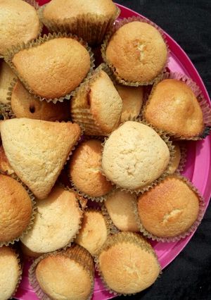 A picture of Local vanilla cupcakes.