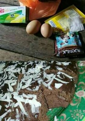 Foto resep Brownis kukus simple no mixer