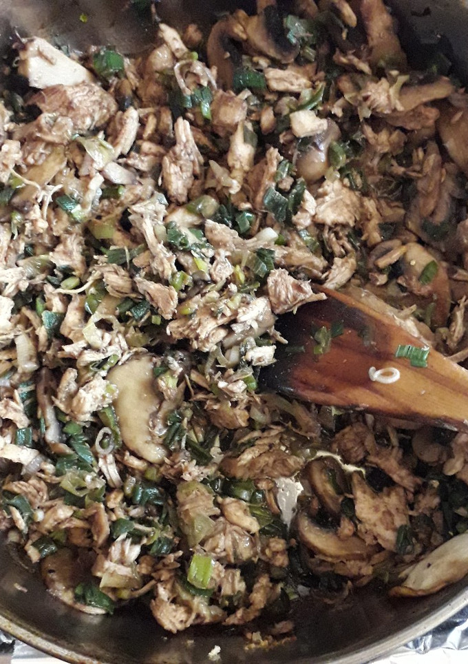 Una foto de Chapsui de Pollo con Champiñones