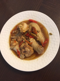 A picture of Steam Chicken rice wine.