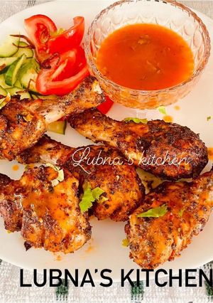 A picture of Spicy Air Fryer Chicken.