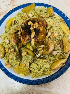 صورة لوصفة دجاجه مع البطاطا والارز