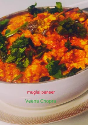मुगलई पनीर (Mughlai paneer recipe in hindi) रेसिपी मुख्य फोटो