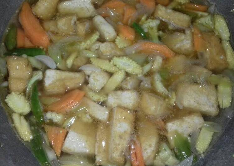 Resep Tumis Tahu Campur yang Lezat