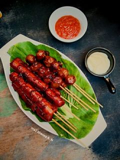 Foto resep Sosis Baso Bakar Simple