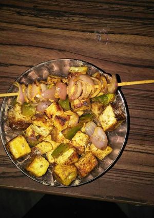 A picture of PANEER Tikka.