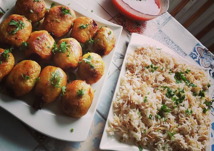محشي البطاطا 😍😍
