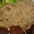Moro de habichuela roja con pollo