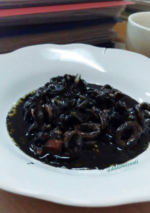 Foto resep Cumi Tinta Hitam