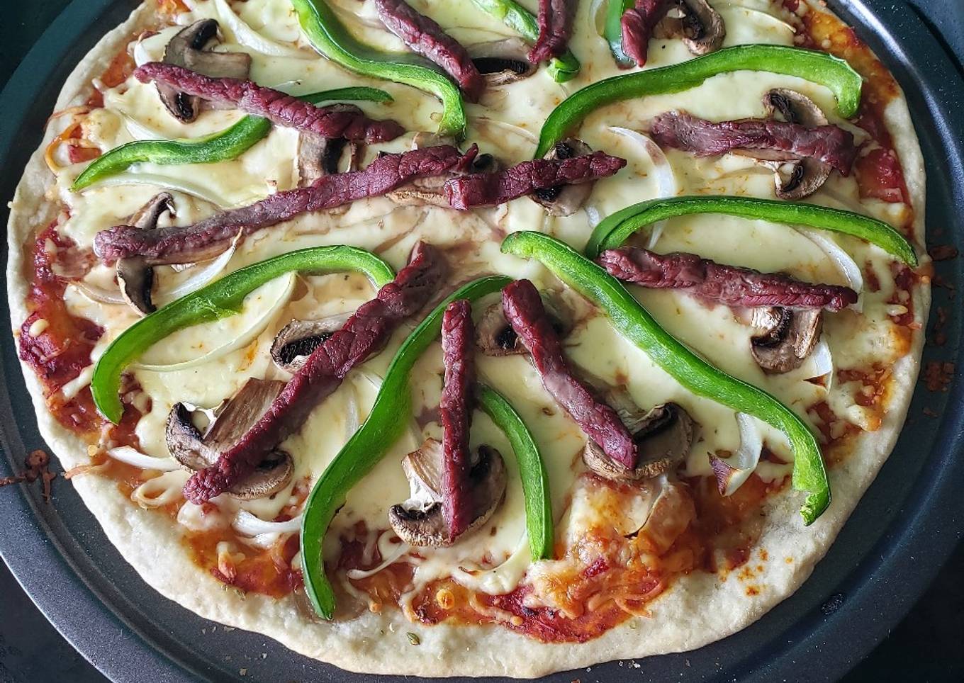 🇺🇸Pizza Philly Cheese Steak🇺🇸