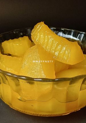 Foto resep Manisan Kundur Rasa Jeruk