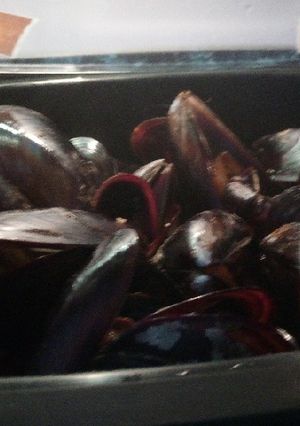 Una foto de Mejillones congelados al vapor