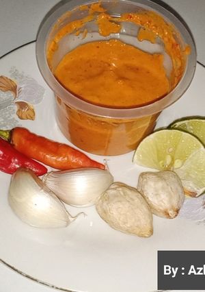 Foto resep Sambal Soto,Taichan,Bakso (Sambal Kemiri)