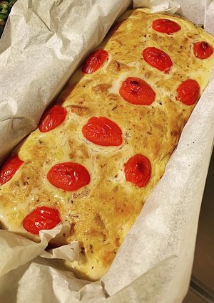 Une photo de Cake au Thon & à la tomate