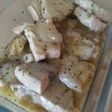 Pez espada al limón