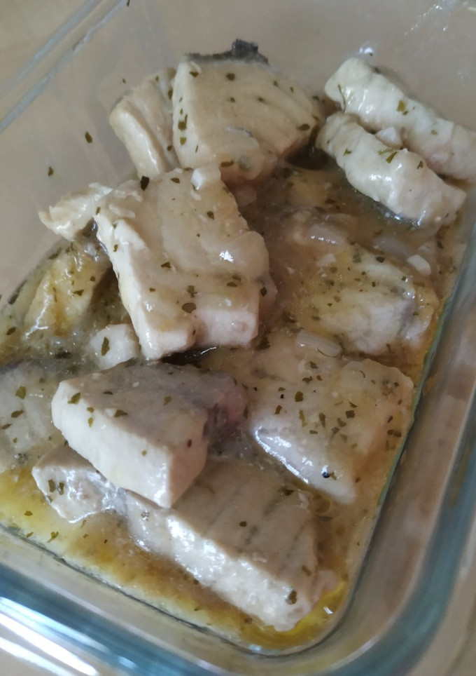 Una foto de Pez espada al limón