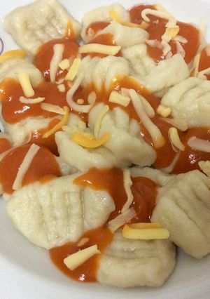 Una foto de Ñoquis caseros de la "mamma"🍝