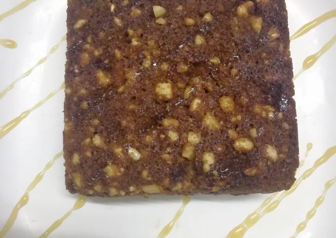 Recipe of Speedy Wheat and nuts pudding cake
