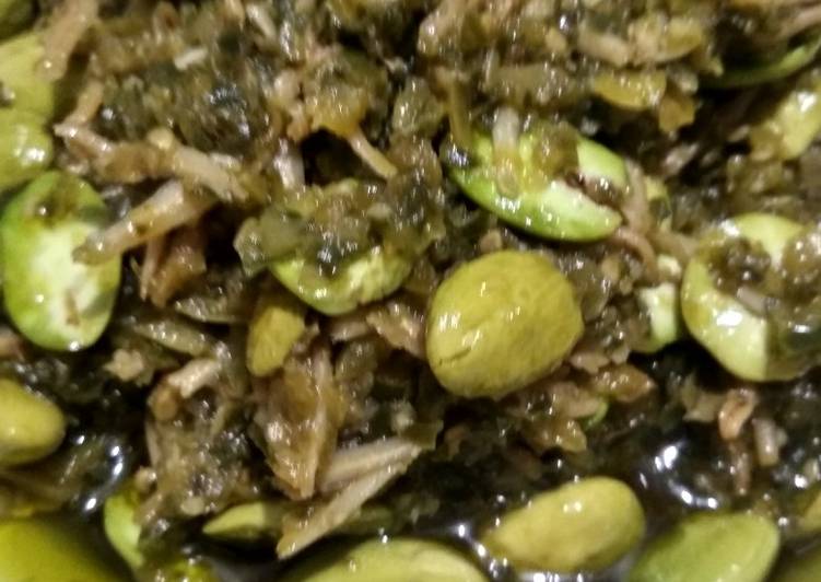 Sambal ijo petai teri medan