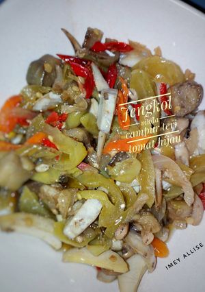 Foto resep Jengkol Muda campur Teri Tomat Hijau